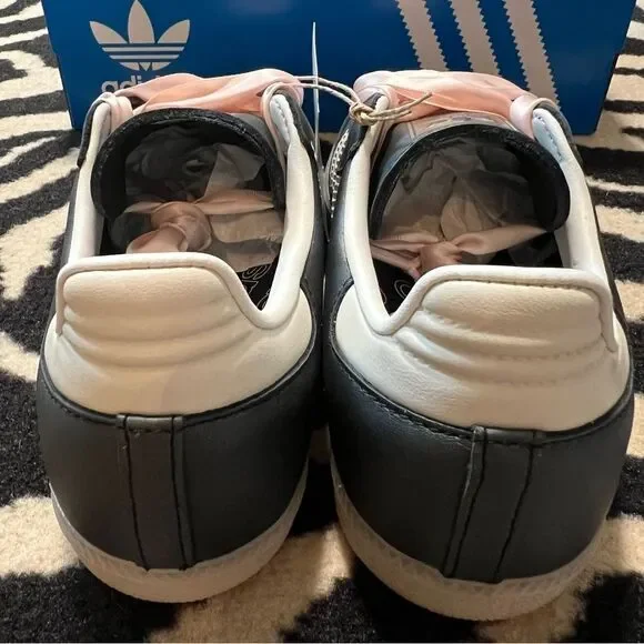 NWT Adidas Samba OG W Sneakers Black Pink Size Women’s 8.5 - Picture 9 of 13